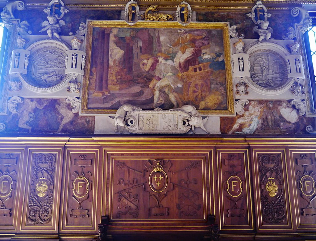 Cleobis e Biton, Galleria di Francesco I - Chateau De Fontainebleau